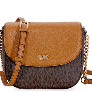 Michael Kors Mott Logo Dome Crossbody